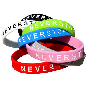 NEVER STOP - The Motivation You Wear! All 7 Bands!